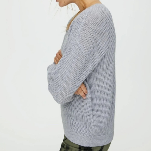 Aritzia Wilfred Free Isabelli sweater grey XS - Picture 2 of 10